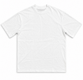 T-SHIRT NOIR DE COULEUR UNIQUE - 280GSM