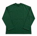 T-SHIRT VERT MANCHES LONGUES - 240GSM